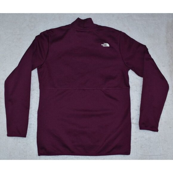 The North Face Canyonlands Women's Tunic Size S Pullover Maroon Sweatshirt - Picture 8 of 12